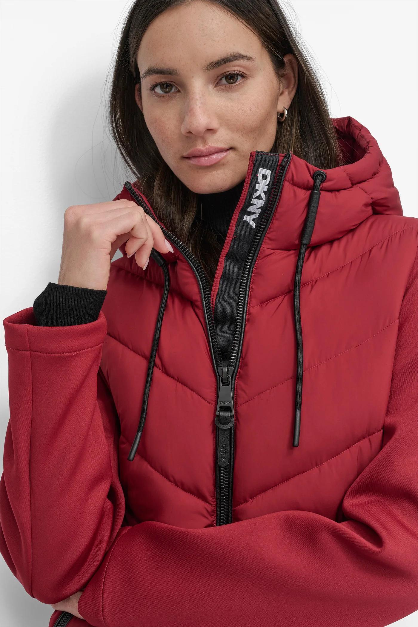MIXED MEDIA LIGHT WEIGHT PUFFER Product Image