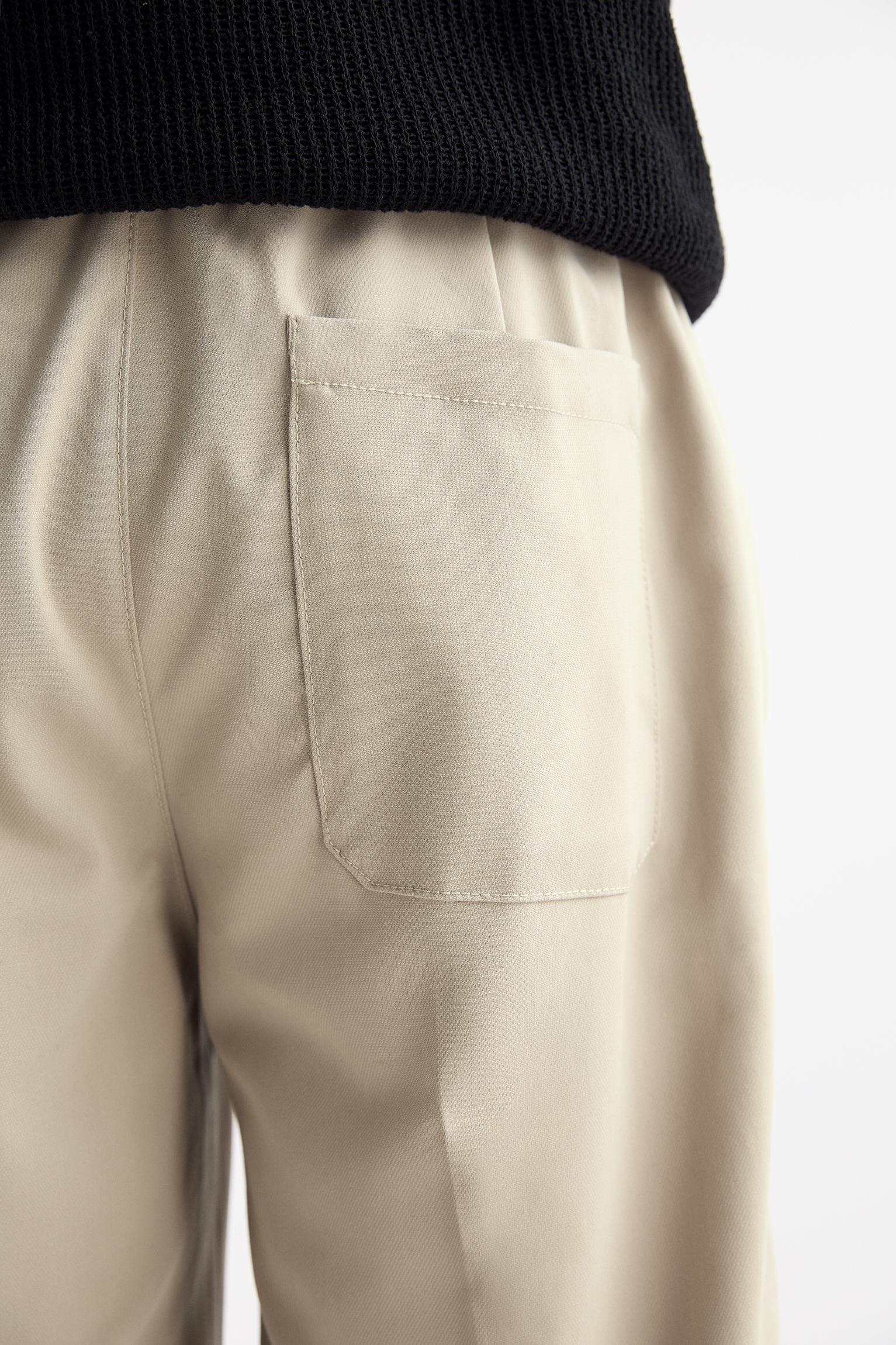 Tailored wide-leg pants Product Image