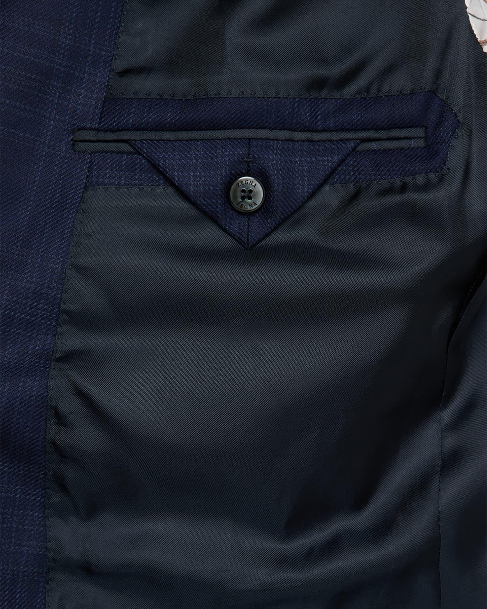 Men's Prince of Wales Wool Jacket Product Image