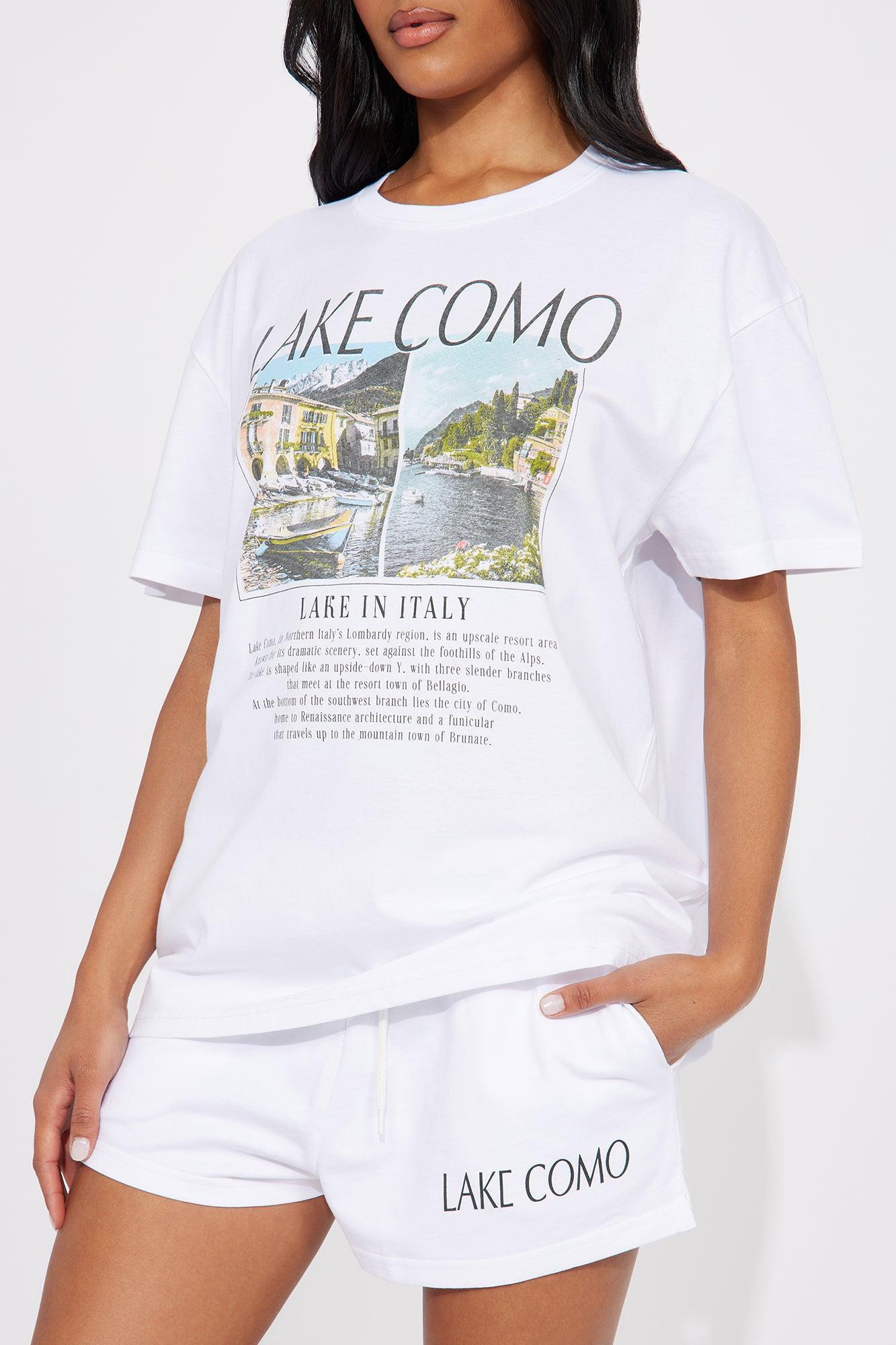 Lake Como Short Set - White Product Image