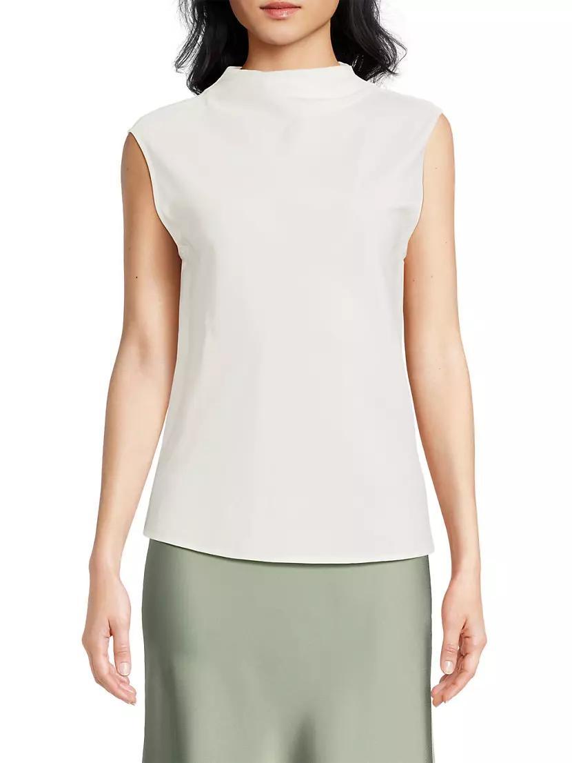 Augusta Mock Turtleneck Sleeveless Top Product Image