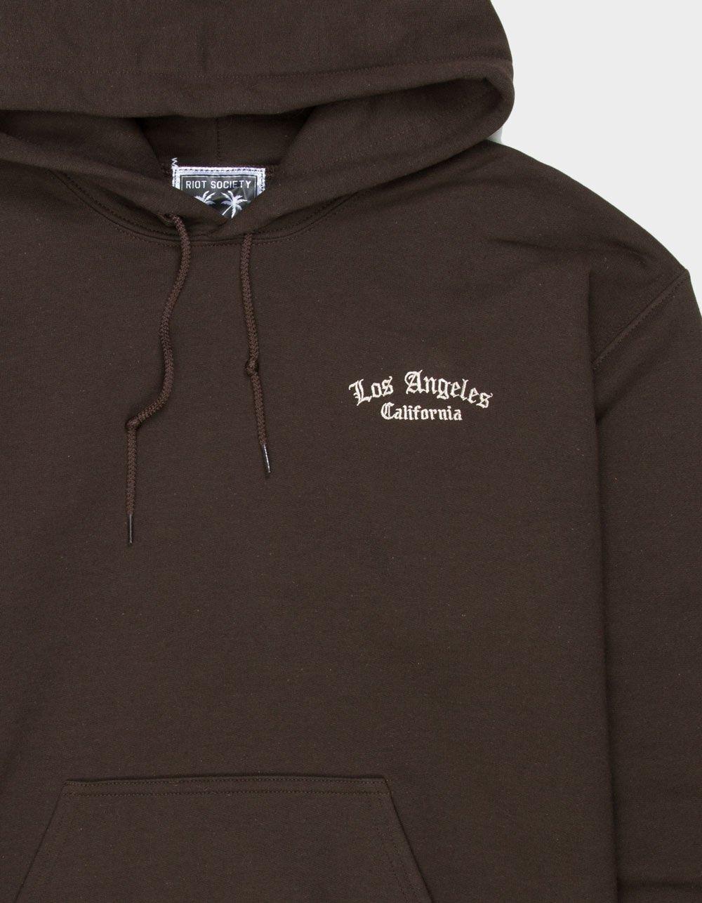 RIOT SOCIETY LA Embroidered Mens Hoodie Product Image