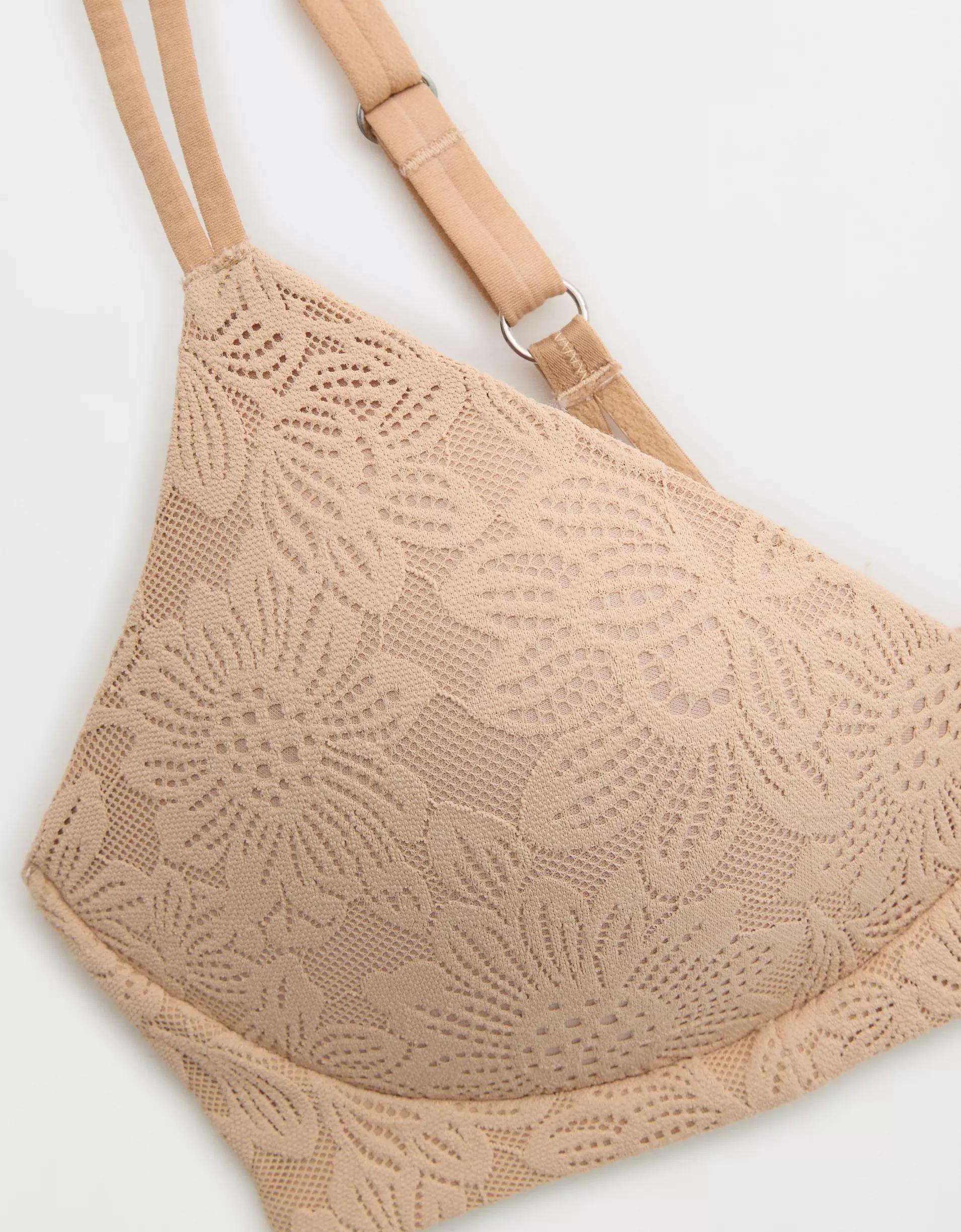 Sunnie Bloom Lace Wireless Push Up Bra Product Image