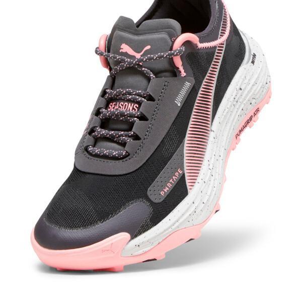 PUMA SEASONS Voyage NITROâ¢ 3 Women's Running Shoes in Cool Dark Grey/Koral Ice Product Image