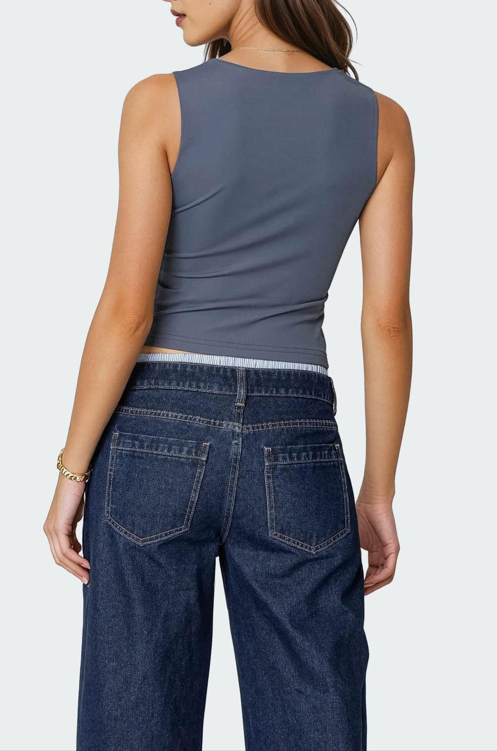 Essy Square Neck Top Product Image