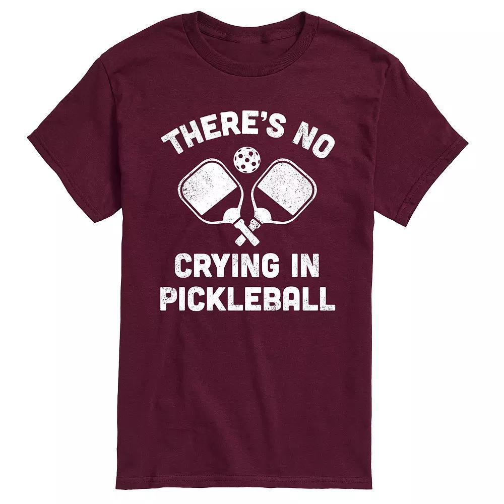 Men's No Crying Pickleball Tee,  Product Image