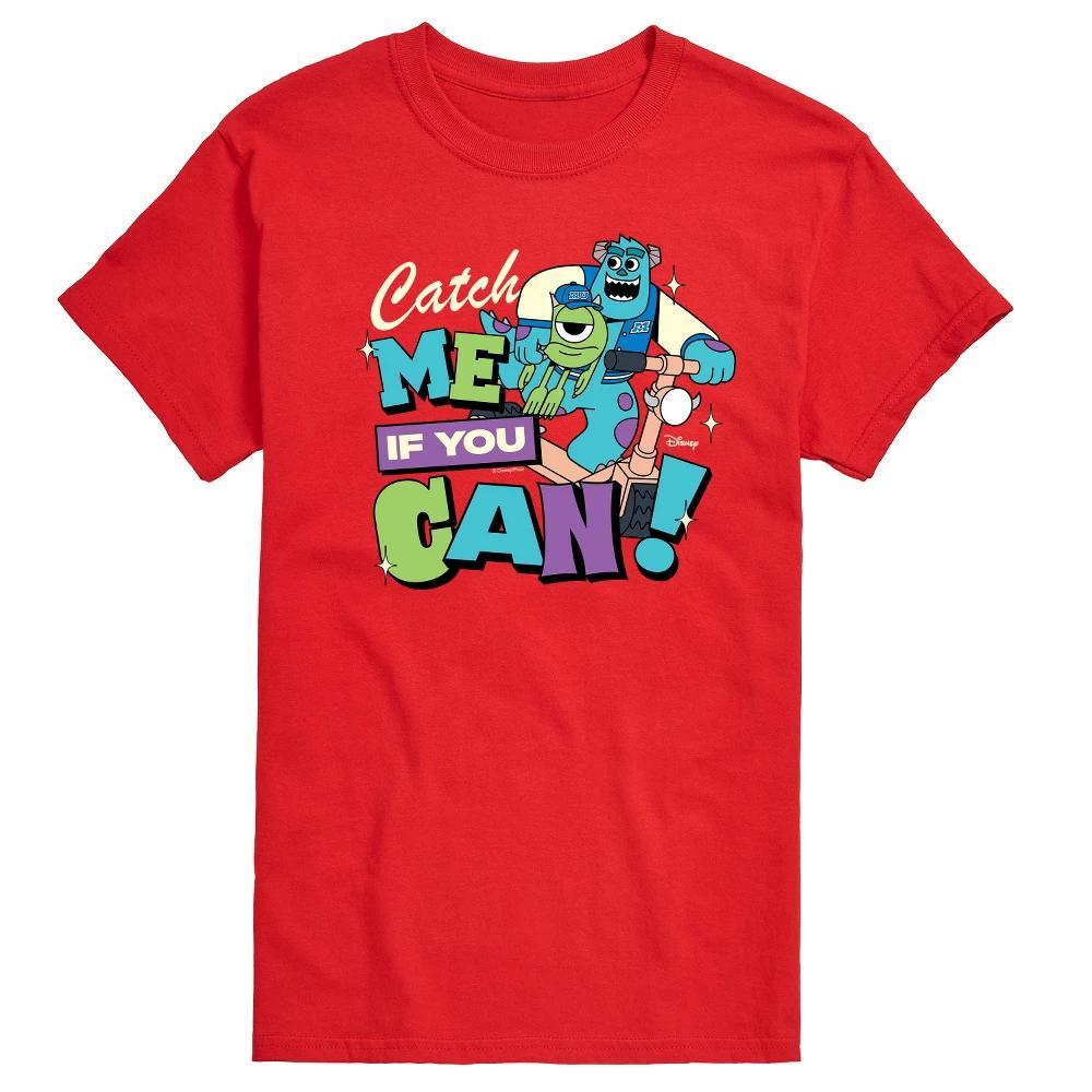 Men's Monsters Inc. Mike Sully Catch Me If You Can Short Sleeve Graphic T-Shirt Product Image