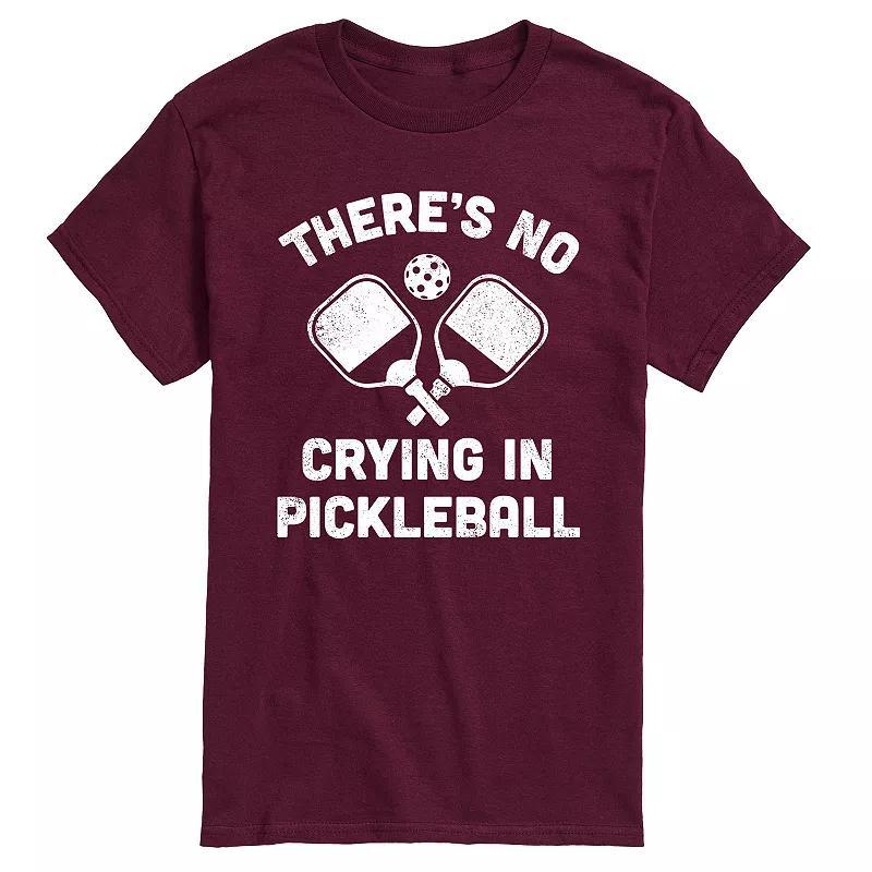 Men's No Crying Pickleball Tee,  Product Image