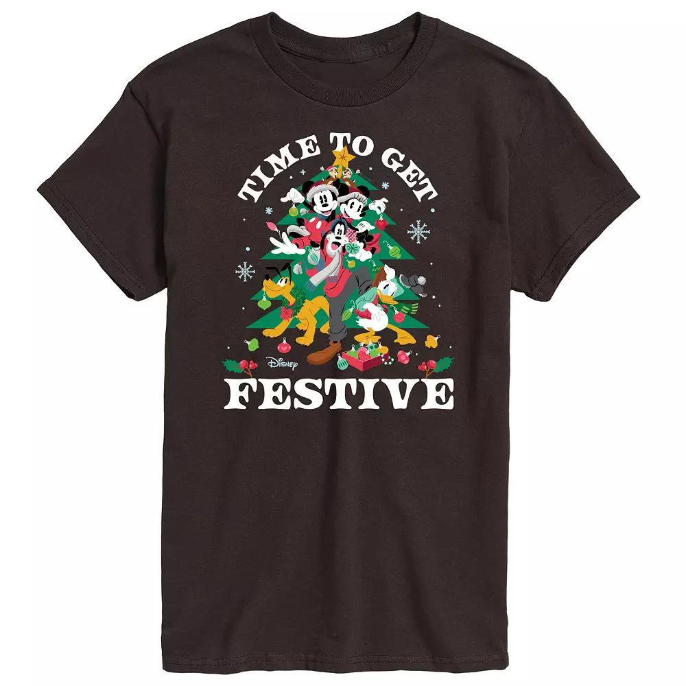 Disney Men's Time To Get Festive Tee,  Product Image