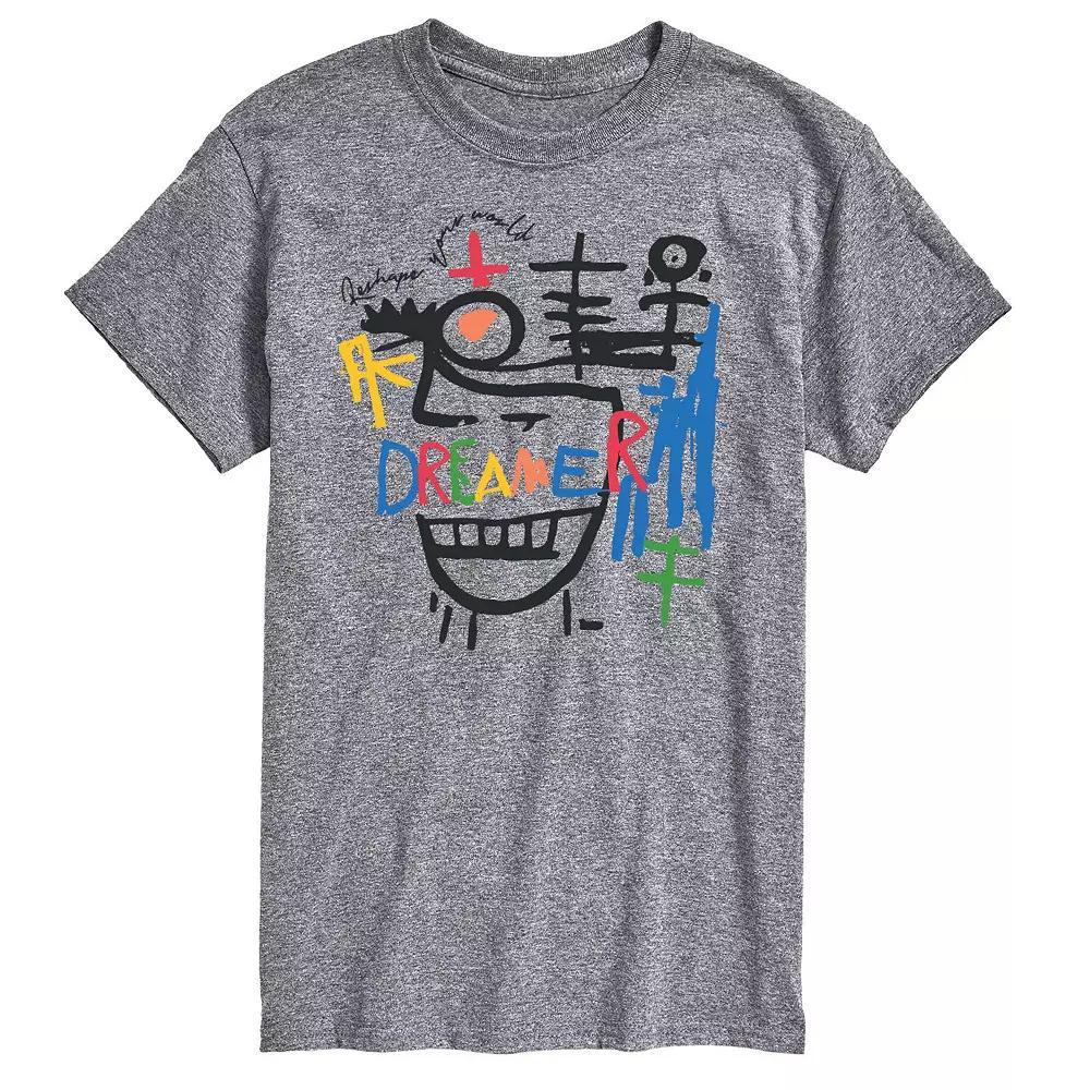 Men's Dreamer Tee, Size: Small, Gray Product Image