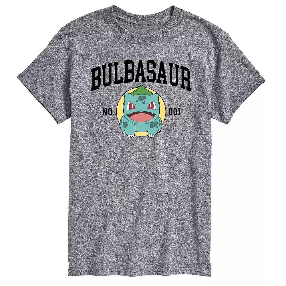 Big & Tall Pokemon Bulbasaur Collegiate Graphic Tee, Men's,  Product Image