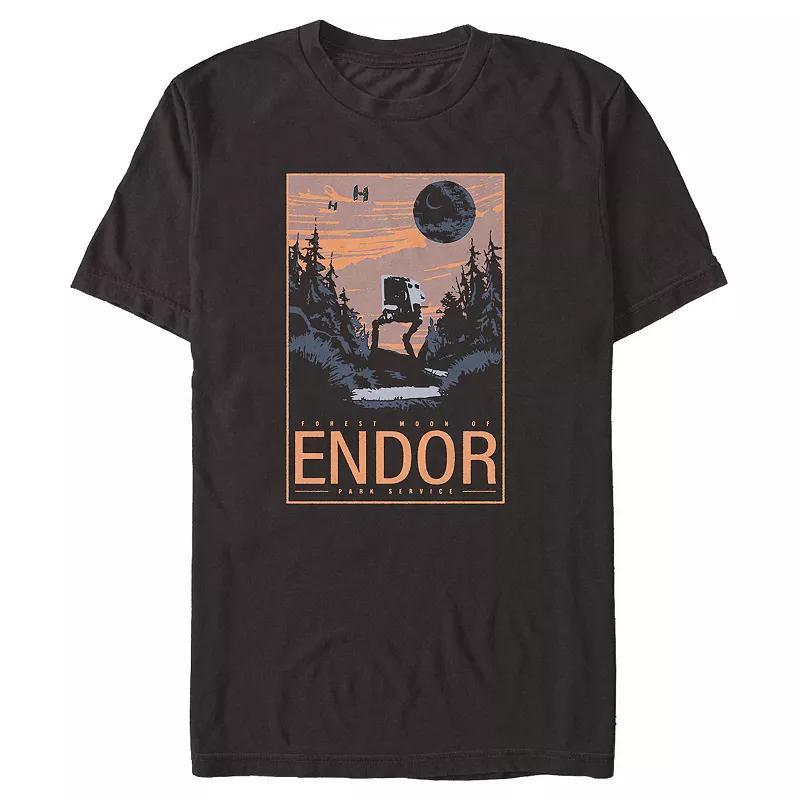Men's Star Wars Forest Mood Of Endor Park Service Tee,  Product Image