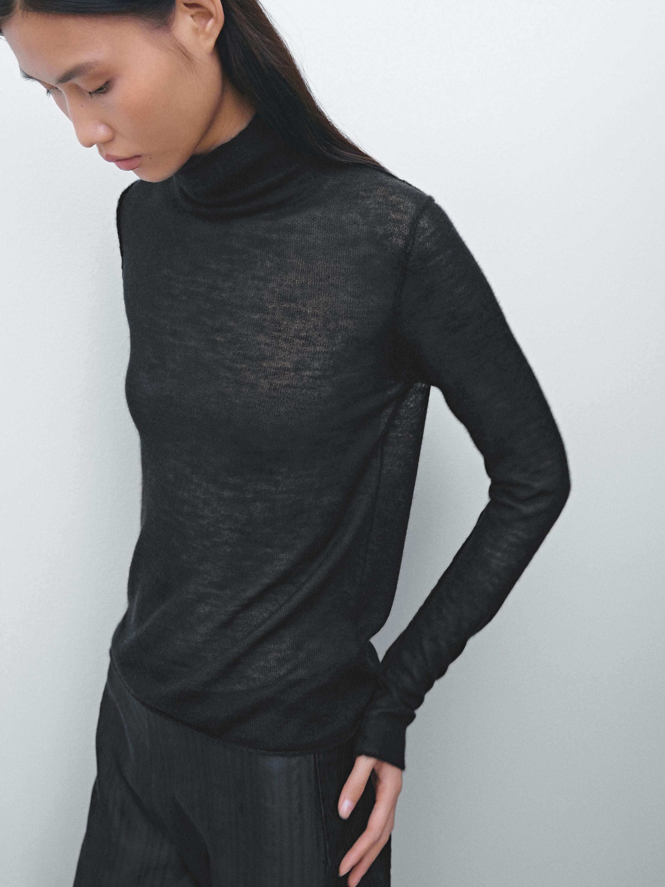 Turtleneck cashmere sweater - Limited Edition Product Image