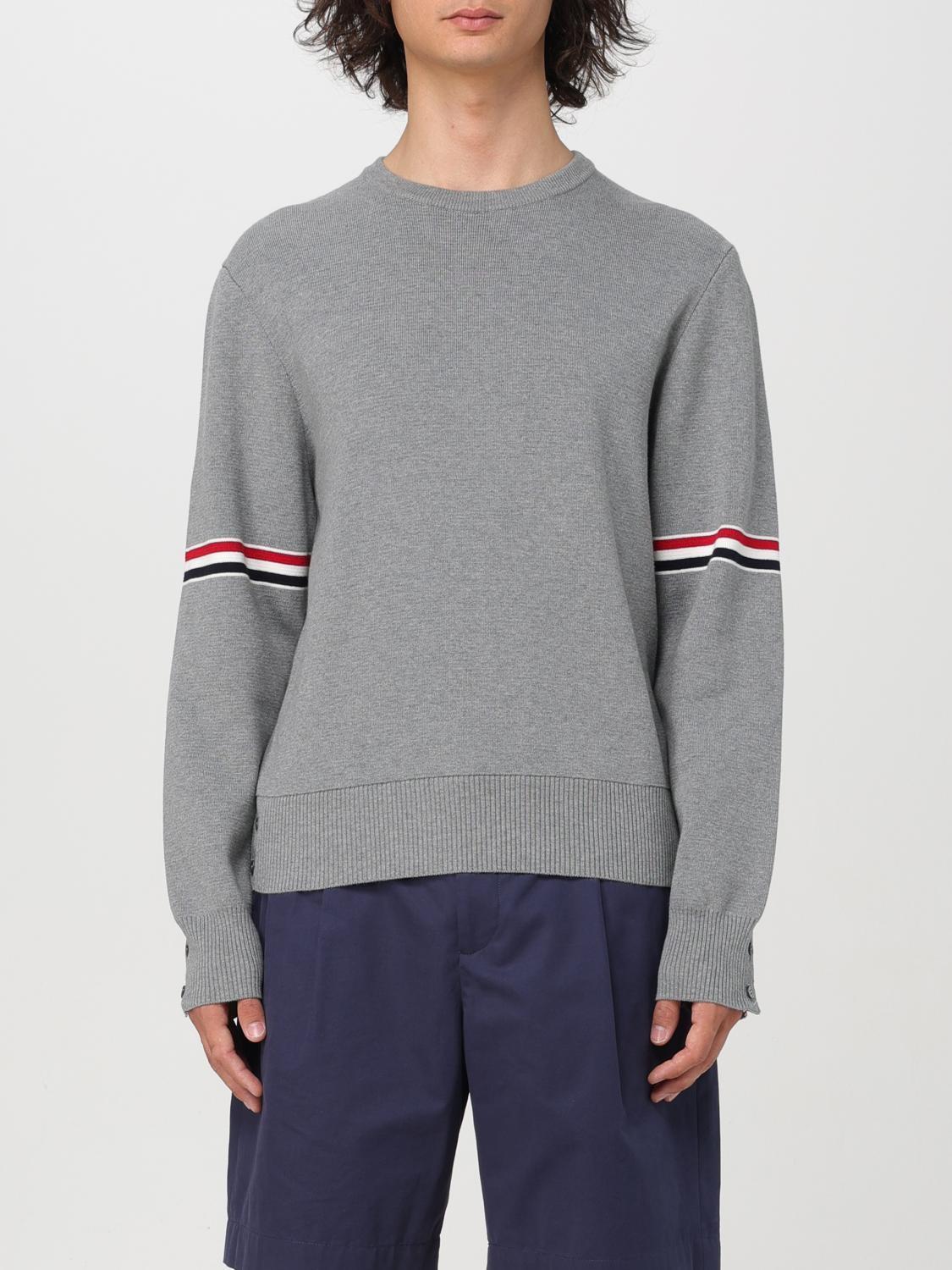 THOM BROWNE Sweater  Men Color Grey Product Image