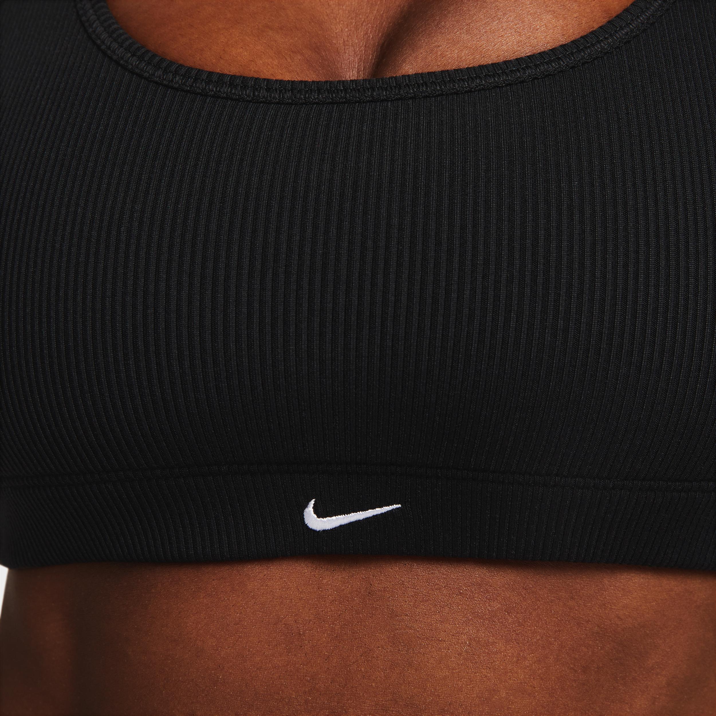 Nike Women's Alate All U Light-Support Lightly Lined Ribbed Sports Bra Product Image