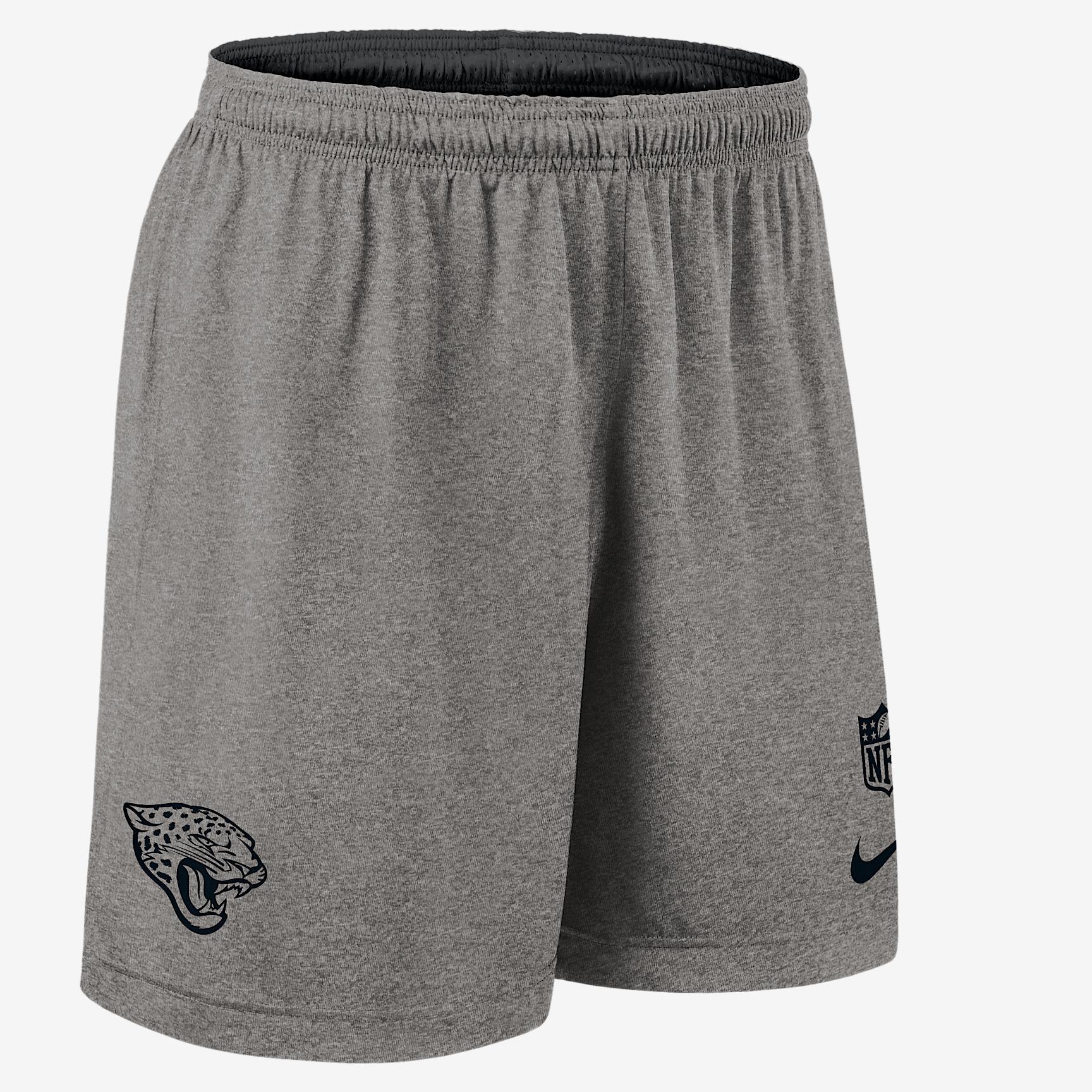 Jacksonville Jaguars Sideline Reversible Mens Nike Mens Dri-FIT NFL Shorts | 03BF096N9N-N9J Product Image