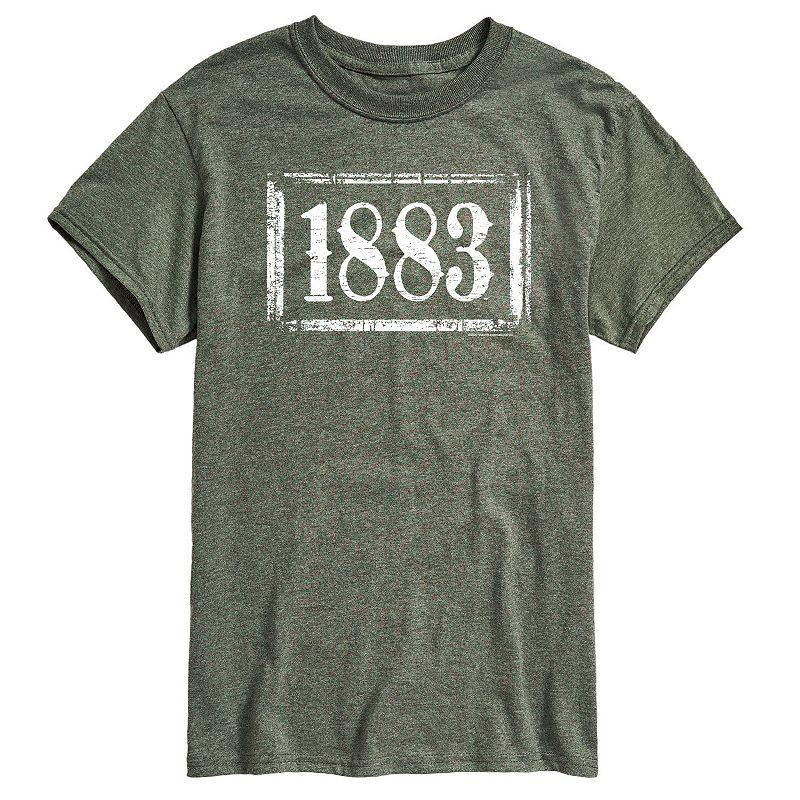 Men's 1883 Logo Tee, Size: XXL, Dark Brown Product Image