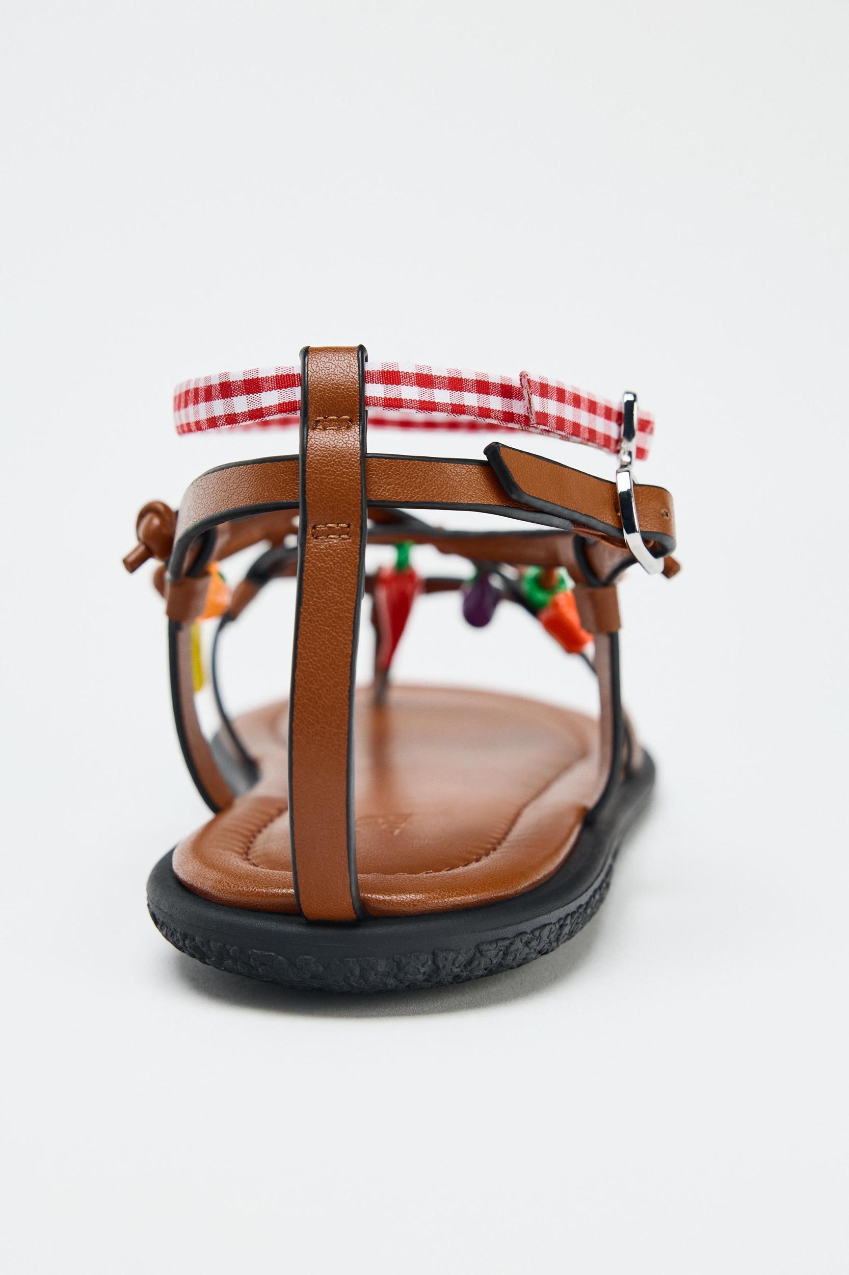 CHARM STRAP SANDALS Product Image