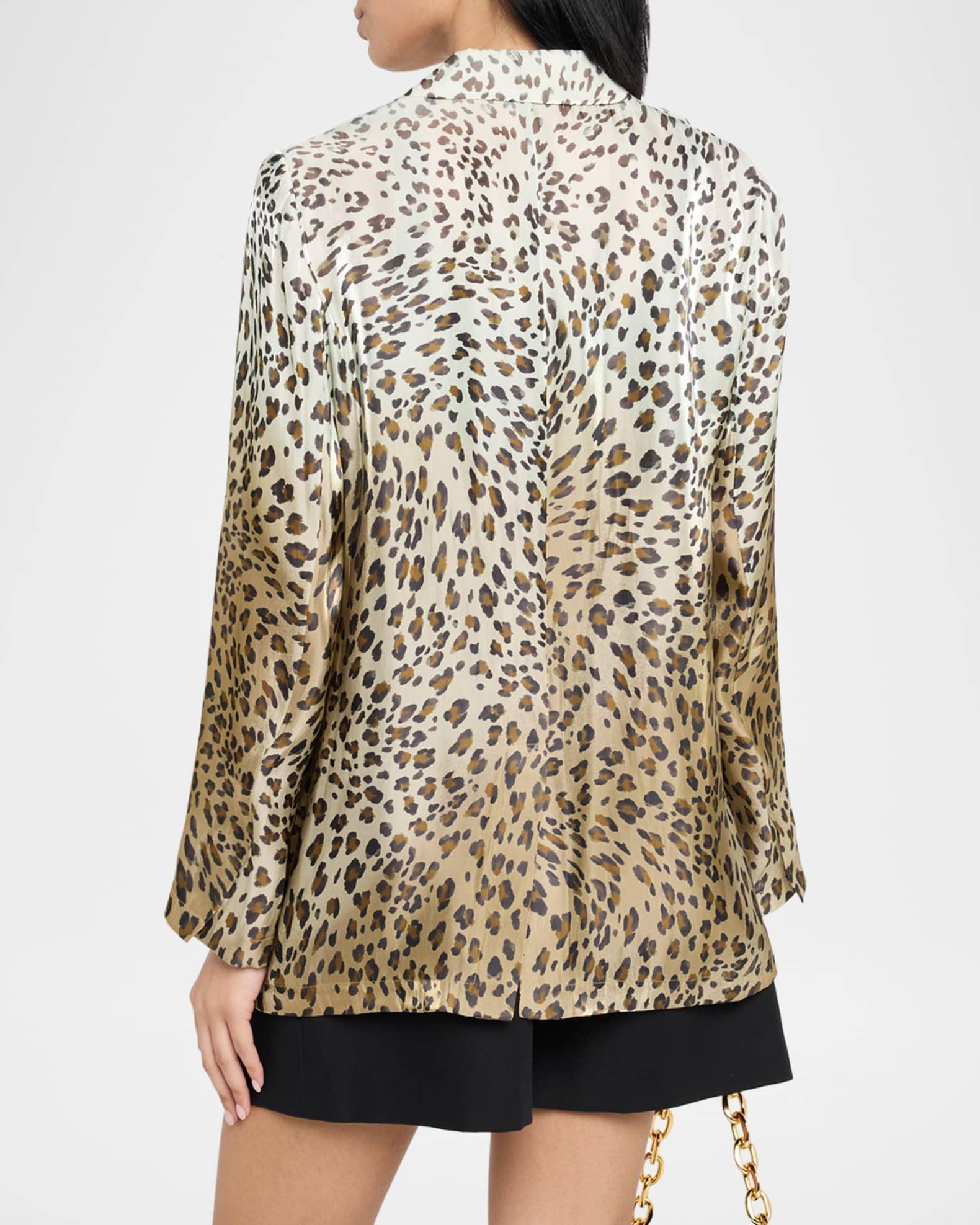 Wacks Ombre Leopard-Print Jacket Product Image