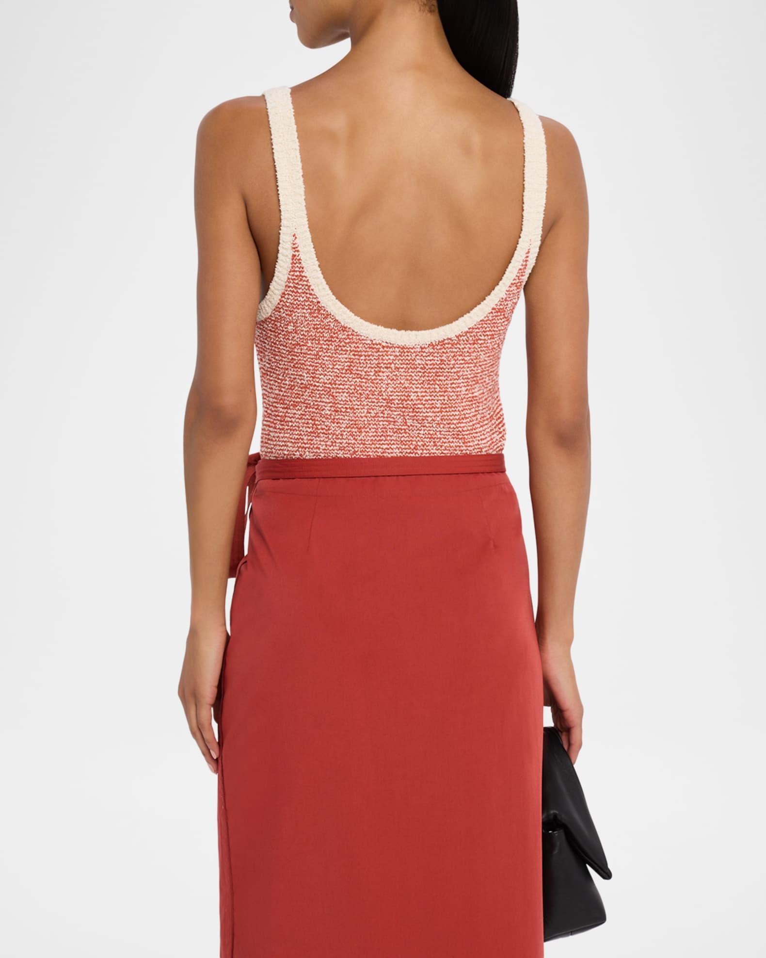 Stripe Scoop-Neck Tank Top  Product Image