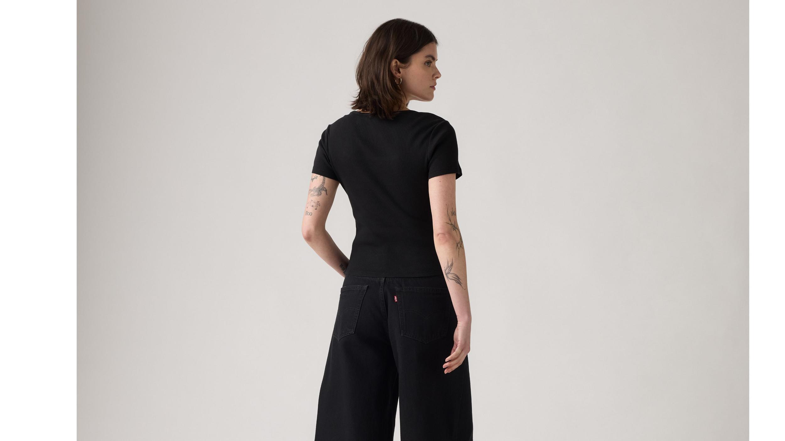 Essential Square Neck Tee Product Image