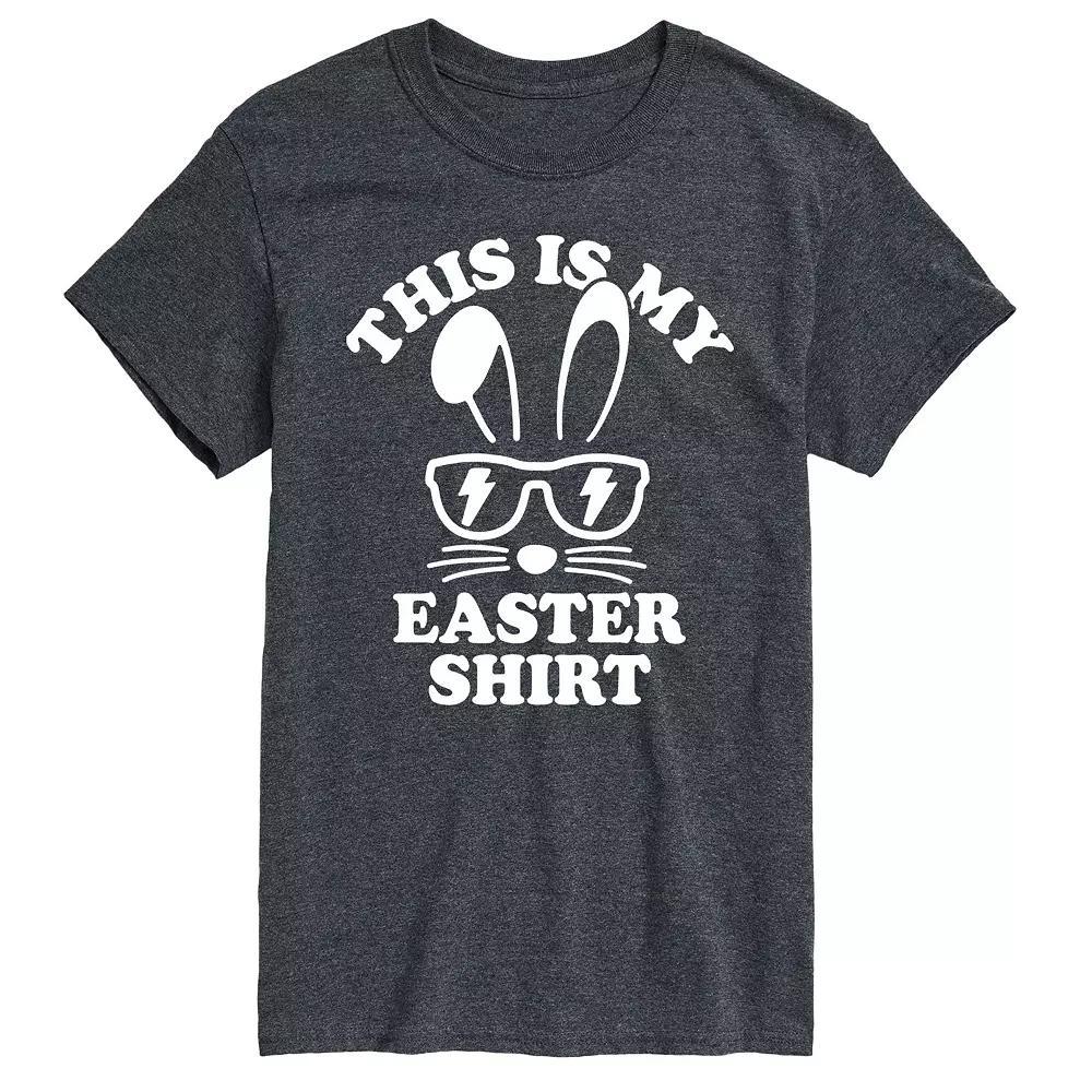 Men's This Is My Easter Shirt Graphic Tee, Size: Medium, Black Product Image