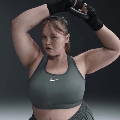 Nike Women's Swoosh Medium Support Padded Sports Bra (Plus Size) Product Image