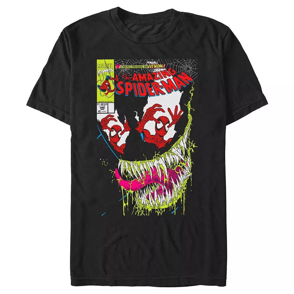 Men's Spider-Man Spidey Venom Prey Graphic Tee,  Product Image