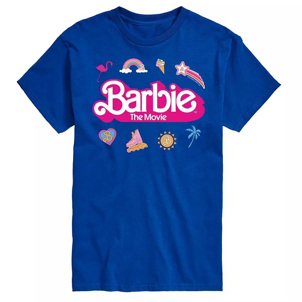Big & Tall Barbie The Movie Theatrical Movie Logo Graphic Tee, Men's,  Product Image