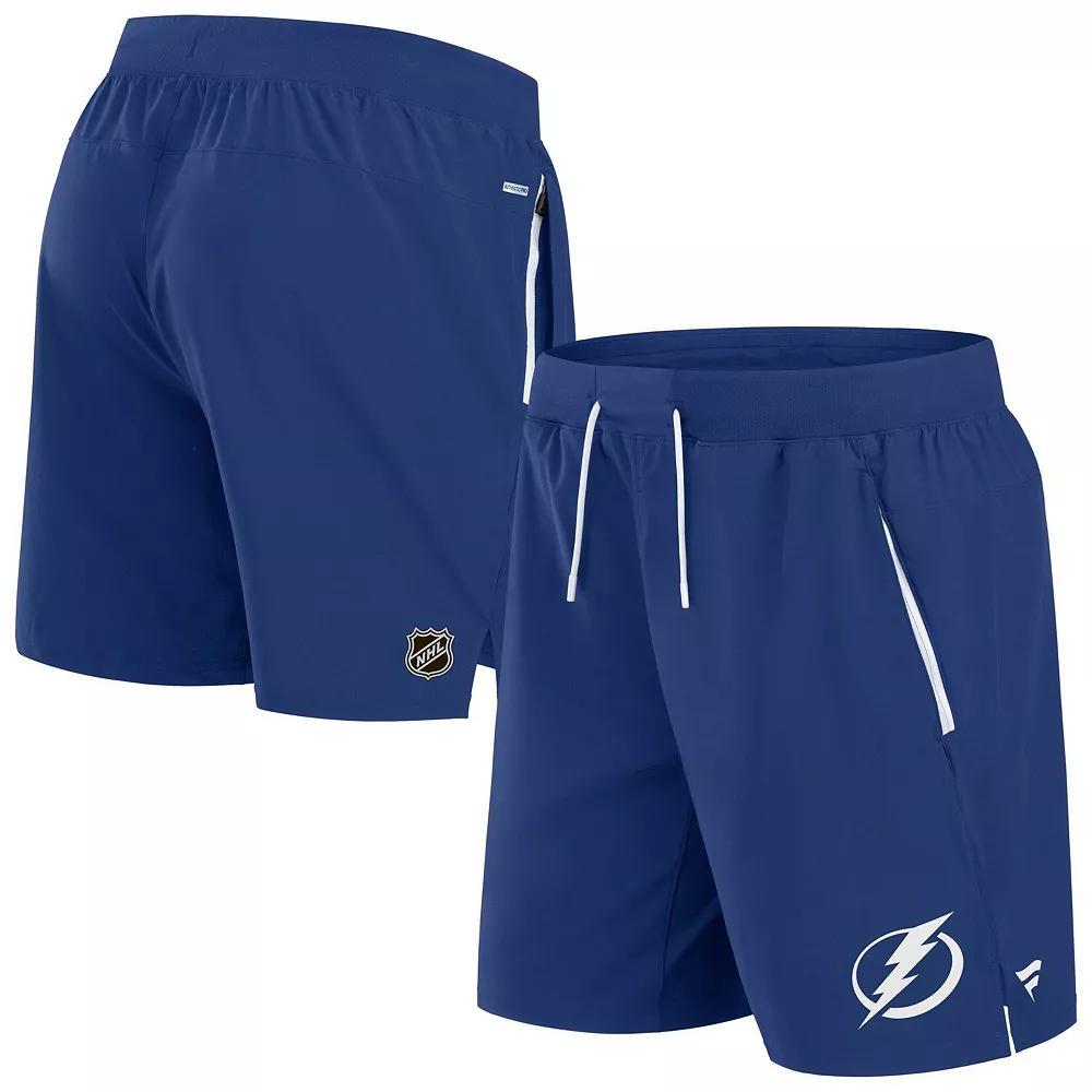 Men's Fanatics Blue Tampa Bay Lightning Authentic Pro Rink Performance Shorts,  Product Image