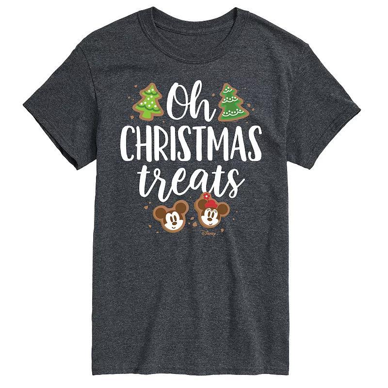 Disney's Mickey & Minnie Mouse Men's Oh Christmas Treats Graphic Tee, Size: Medium, Black Product Image