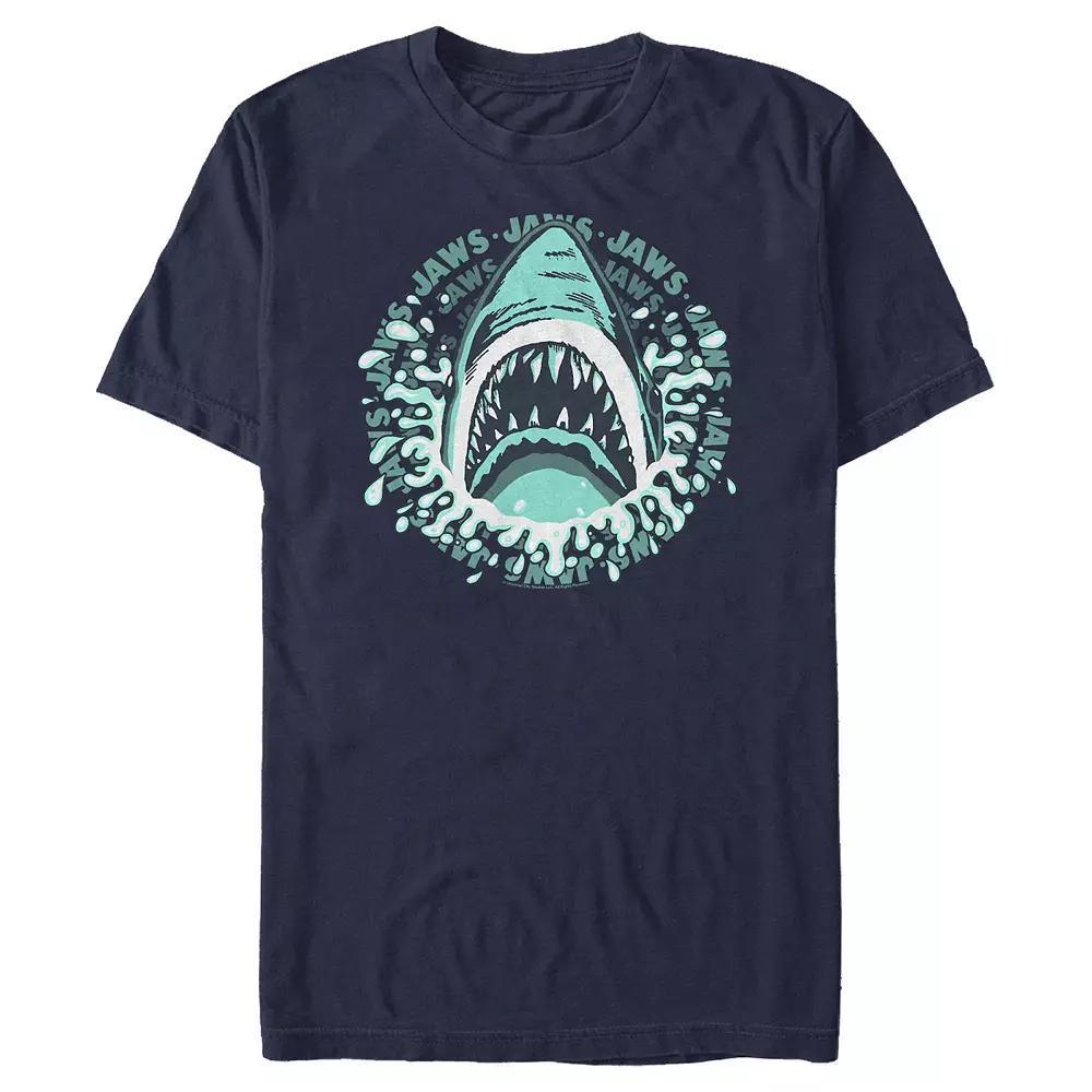 Men's Jaws Shark Splash Graphic Tee,  Product Image