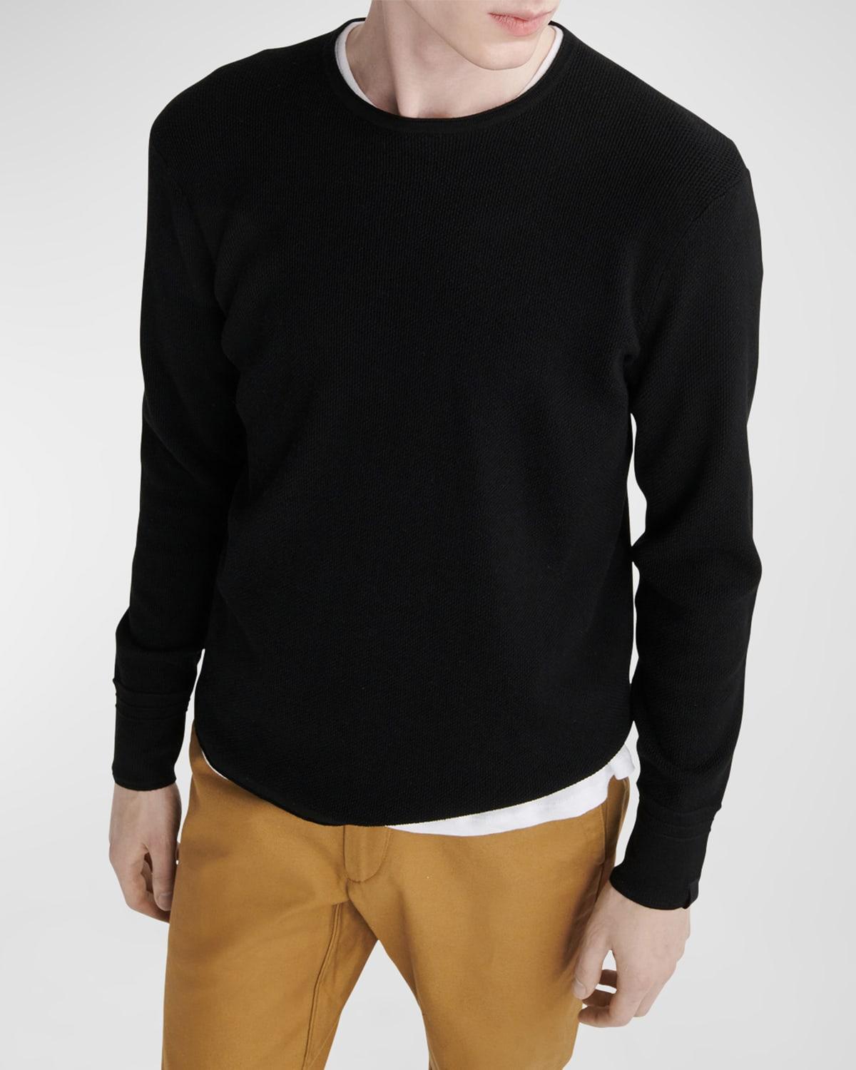 Mens Martin Crewneck Merino Wool-Blend Sweater Product Image