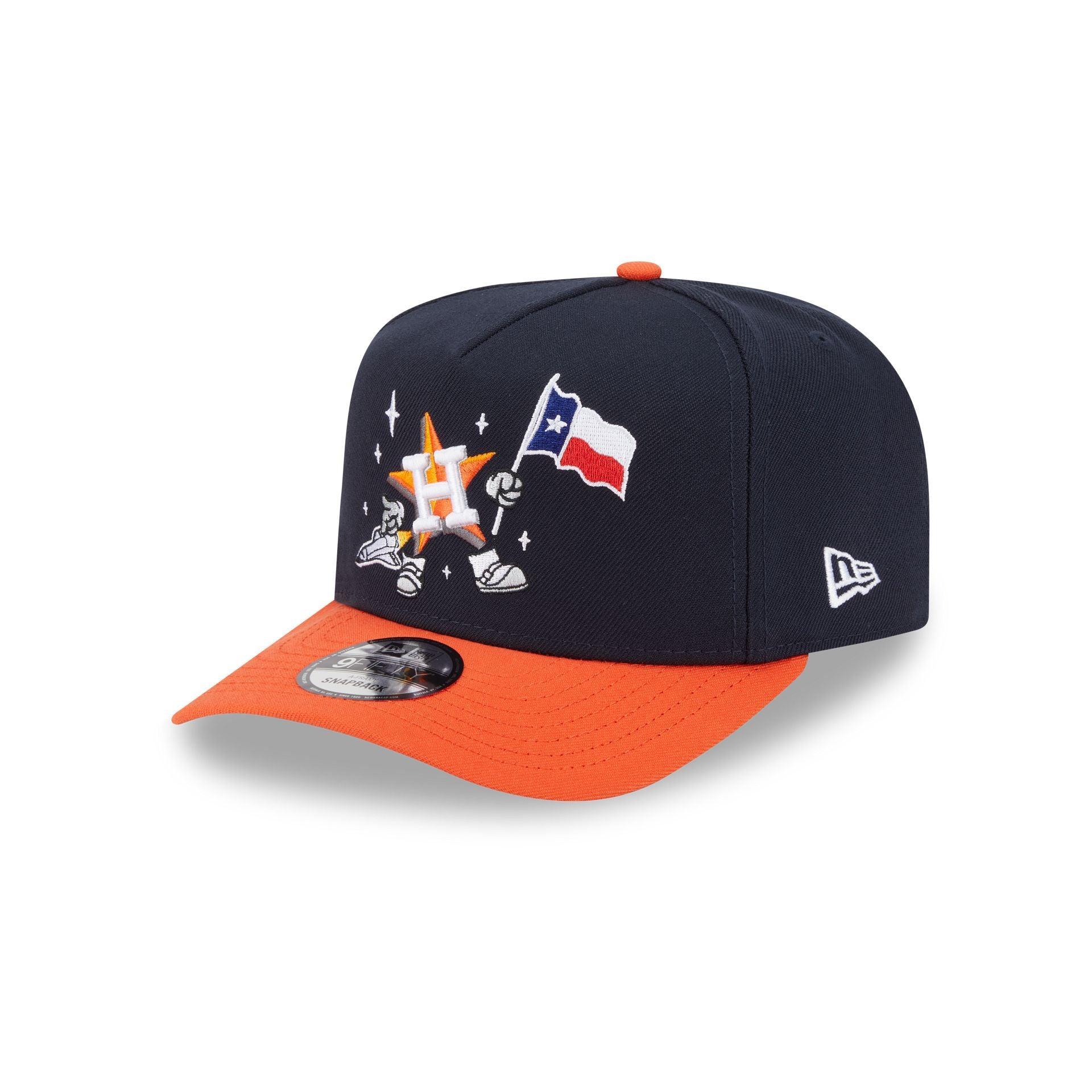 Houston Astros Cartoon 9FIFTY A-Frame Snapback Hat Male Product Image