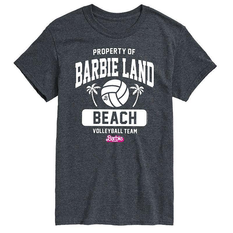 Big & Tall Barbie The Movie Volleyball Graphic Tee, Mens Product Image