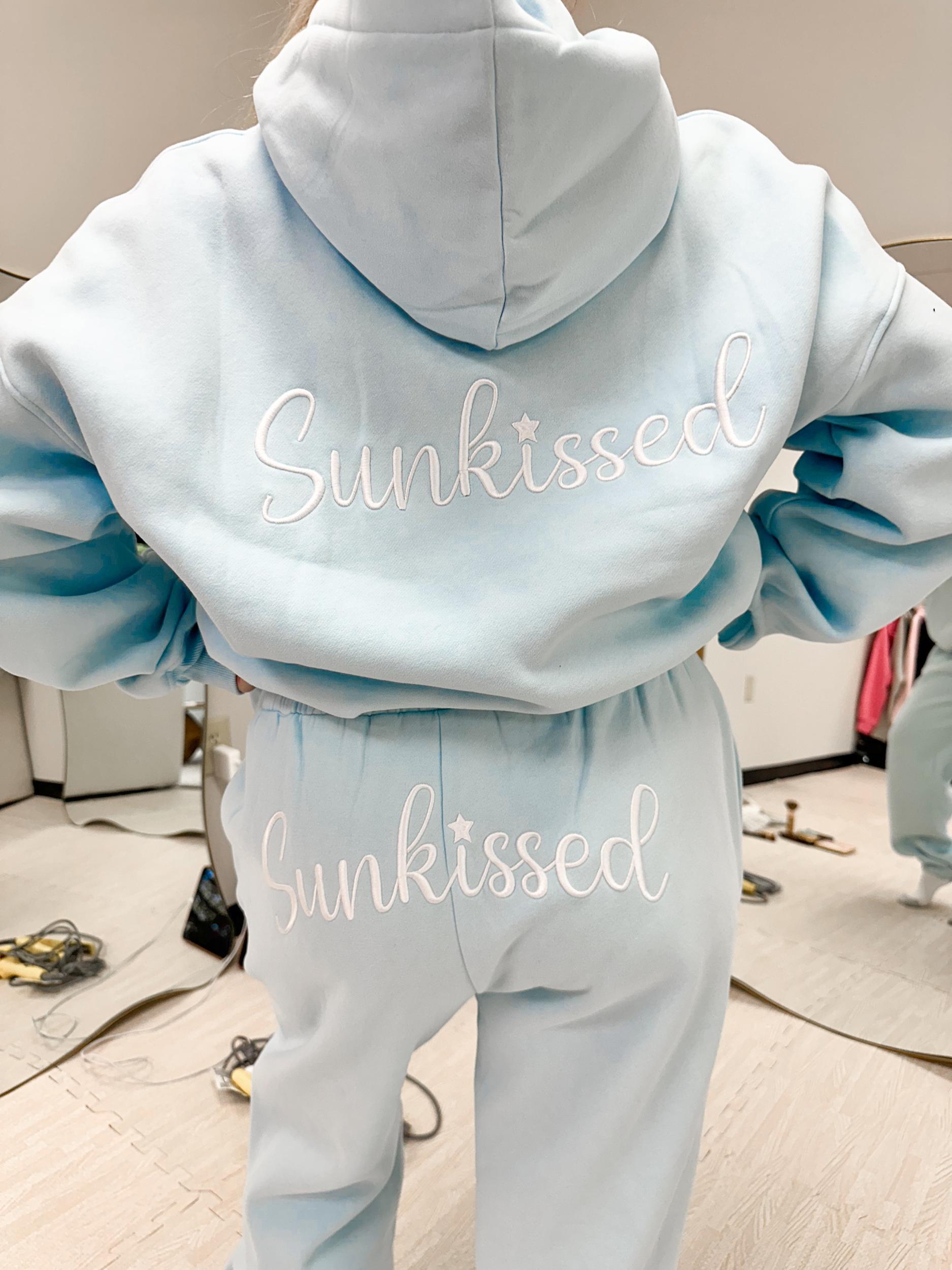 Sunkissed Cursive Embroider Hoodie Product Image