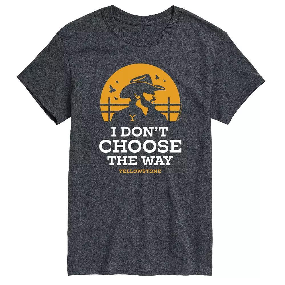 Big & Tall Yellowstone Choose The Way Tee, Men's,  Product Image