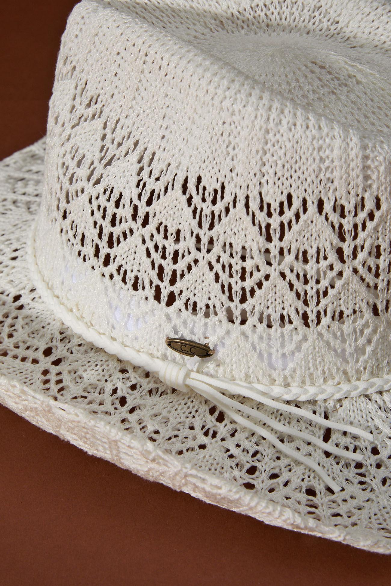 Sally Braided Cowboy Hat Product Image