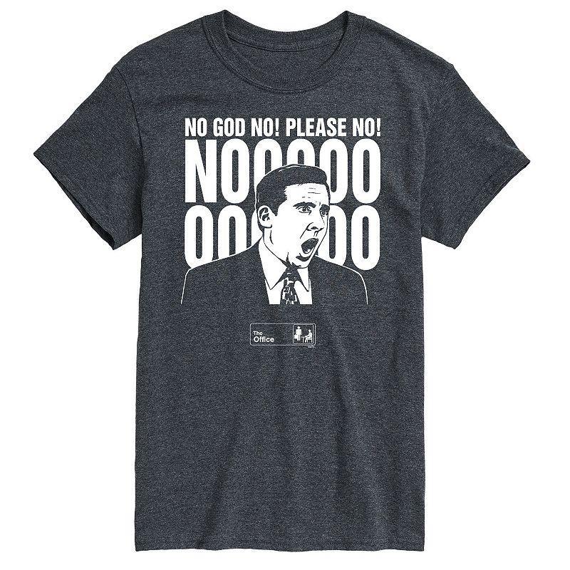 Men's The Office No God Please No Tee,  Product Image