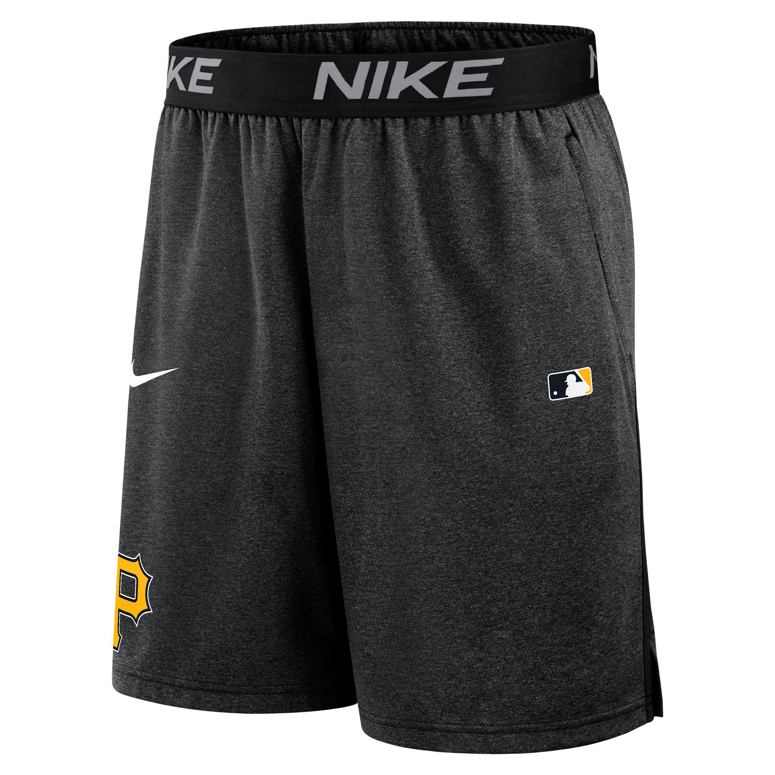 Atlanta Braves Authentic Collection Nike Mens Dri-FIT MLB Shorts | 015E160NAW-HVB Product Image
