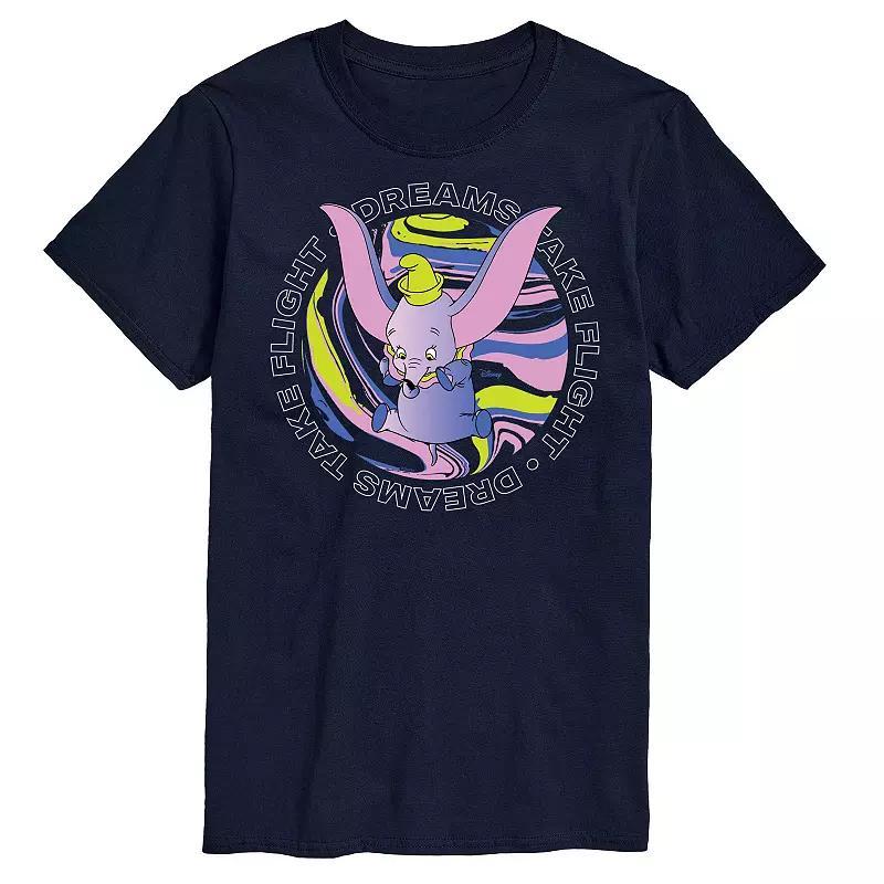 Disney's Dumbo Men's Dreams Take Flight Graphic Tee,  Product Image