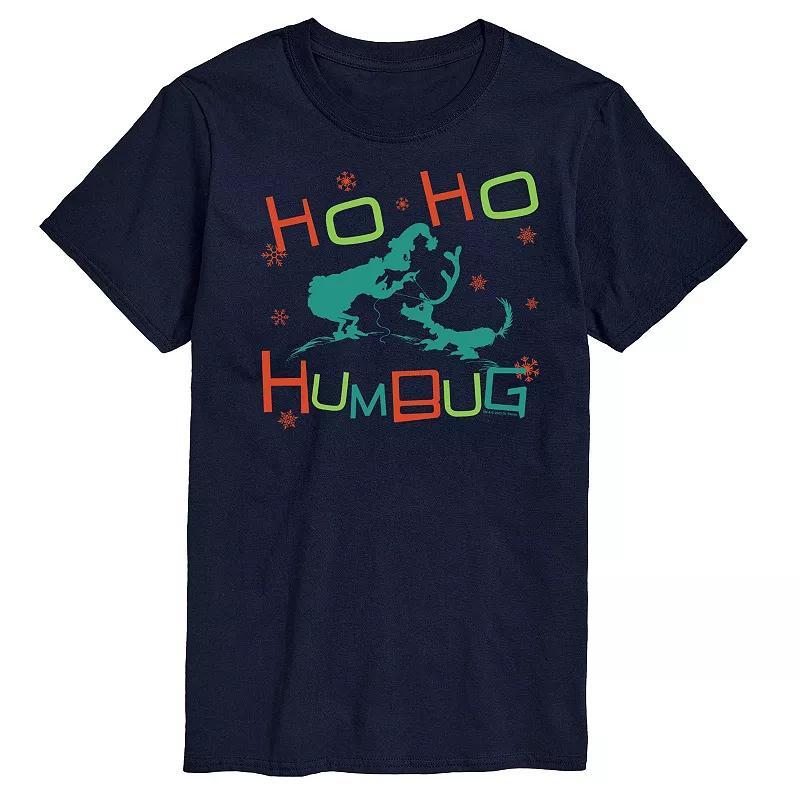 Men's Dr. Seuss The Grinch Ho Ho Humbug Graphic Tee,  Product Image