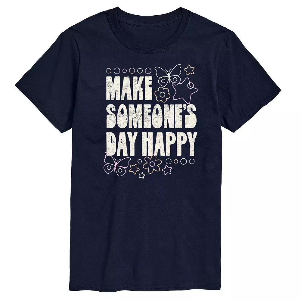 Men's Make Someone's Day Happy Graphic Tee,  Product Image