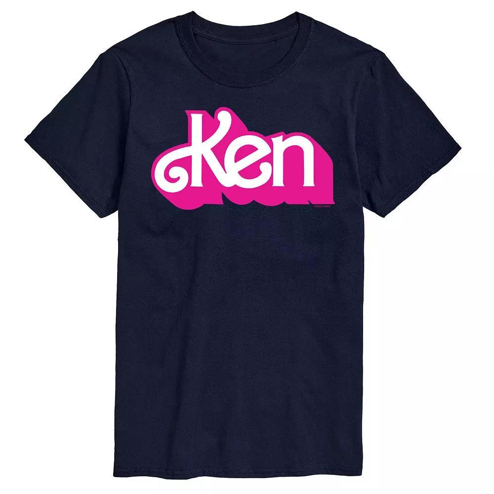 Big & Tall Barbie® Ken Logo Graphic Tee, Men's,  Product Image