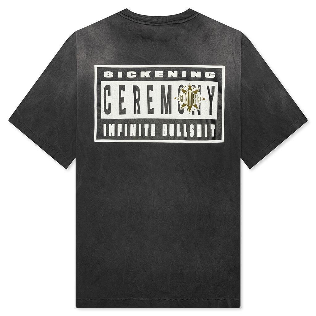 Saint Michael x Denim Tears Saint Tears S/S Tee - Black Male Product Image