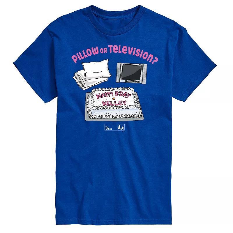 Men's The Office Pillow Television Tee, Size: Small, Blue Product Image