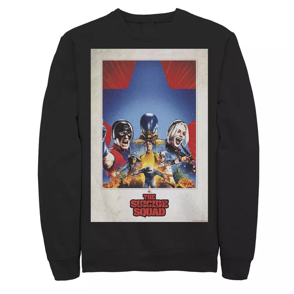 Men's The Suicide Squad Polaroid Group Poster Sweatshirt, Boy's,  Product Image