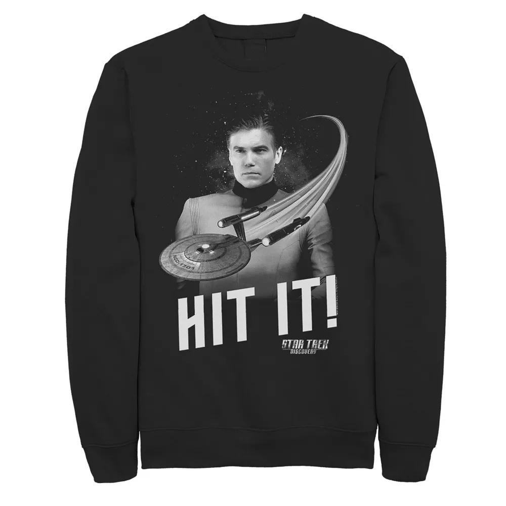 Mens Star Trek Discovery Hit It! Sweatshirt Product Image