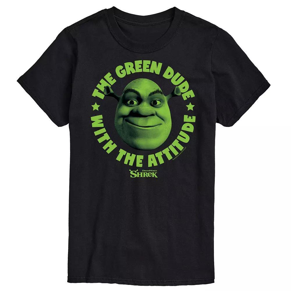Big & Tall Shrek Green Dude Tee, Men's,  Product Image