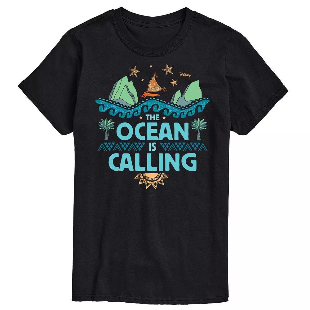 Disney's Moana Men's The Ocean Is Calling Graphic Tee,  Product Image